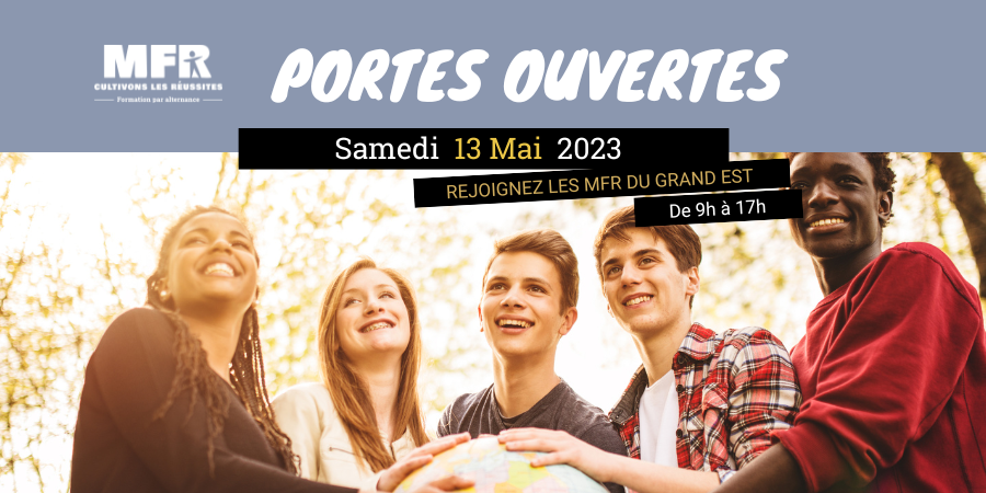Journée portes ouvertes 2023 : samedi 13 mai de 09h à 17h